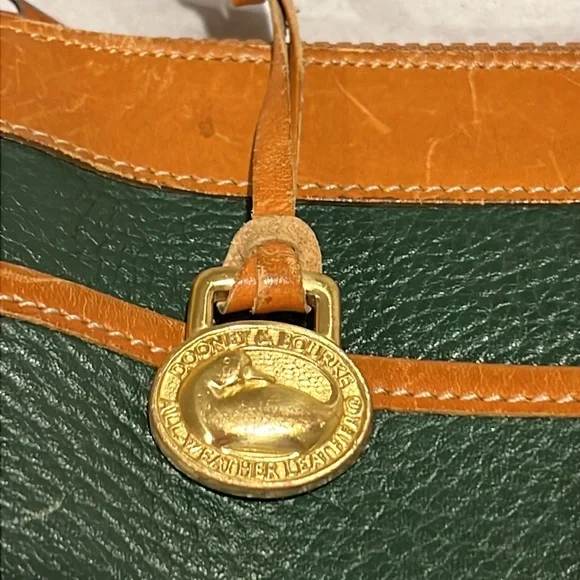 Vintage Green Dooney & Bourke Crossbody Bag - Picture 7 of 17